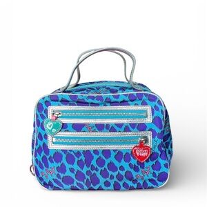 Coach Poppy Ocelot Cosmetic Case-Like New